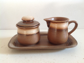 Melk en suiker set. 60’s.