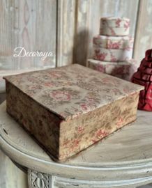 Stoffen doos /French fabric box