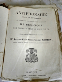 Groot Frans boek 1866/ antique French book