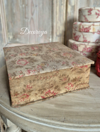 Stoffen doos /French fabric box