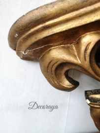 Bois doré console