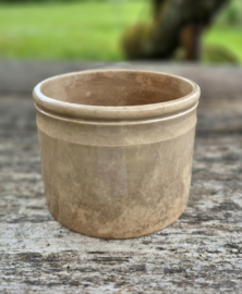 Zalfpot klein beboterd/ ointment jar middle