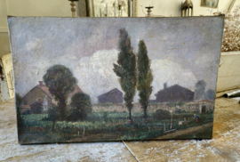 Olieverf tafereeltje/oilpainting