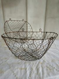 Ijzeren manden/wire baskets
