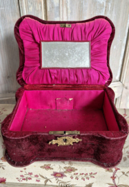 Velours doosje /Velvet box
