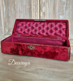 Velours doos/ Velvet box