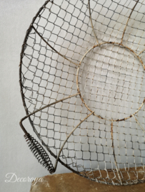 Ijzeren draadsschaal / wire plate