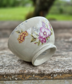 Spoelkom/café au lait bowls flower