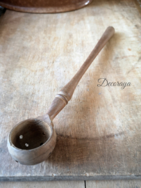 Houten olijflepel klein /old French olive spoon