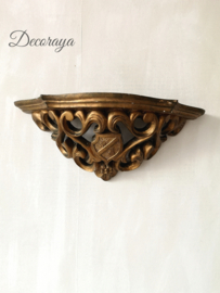 Bois doré console