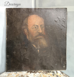 Olieverf portret man /oilpainting portrait man