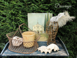 Pruikenhoofd/hoedenstandaard *French wig holder