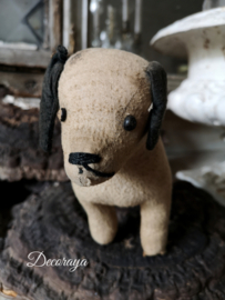 Steiff hondje /old toy dog