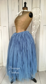 Tule rok in royal blue /tulle skirt