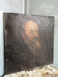 Olieverf portret man /oilpainting portrait man