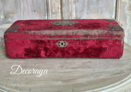 Velours doos/ Velvet box