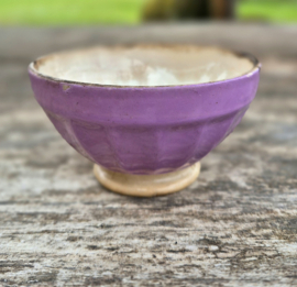 Spoelkom paars/ café au lait bowl