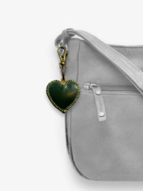 Sleutelhanger hart leer 6