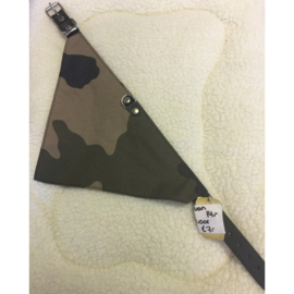 Ploeg halsband met zakdoek camouflage XL