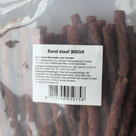 Eendfiletsticks 300gr.