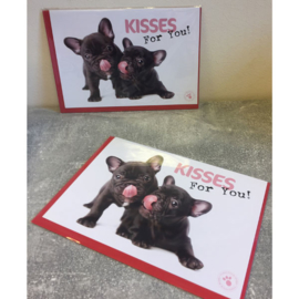 Studio Pets kaart Kisses for You!