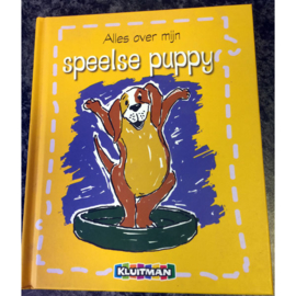 Kluitman kinderboekje speelse puppy