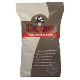 Cavom compleet lam/rijst 20kg