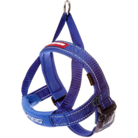 Ezydog Quick Fit harnas blauw XS