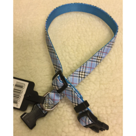 Dog fashion halsband caledonea blauw