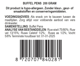 Buffel pens 200gr.