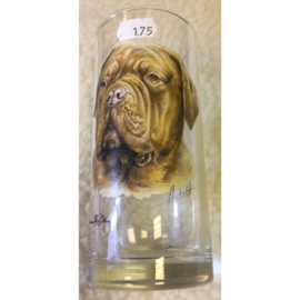 Glas Bordeaux Dog