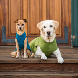Gold Paw stretch fleece trui maat 2 zwart