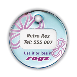 Rogz passport Retro Rex - hondenpenning L