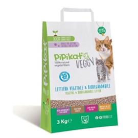 Pipikat veggy kattenbakvulling 3kg Op=Op!