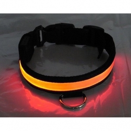 Led halsband zwart