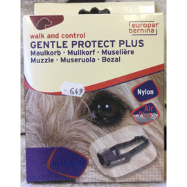 Europet bernina walk and control gentle protect plus muilkorf rottweiler