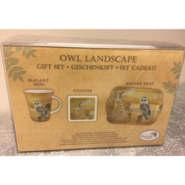 Cadeauset Owl Landscape