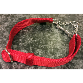 Trixie nylon halsband met anti trek functie