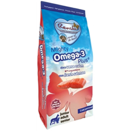 Renske hond mighty omega plus zalm geperst 3kg