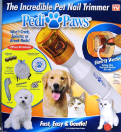 Pedi Paws pet nail trimmer set