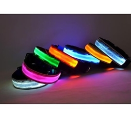 Led halsband zwart