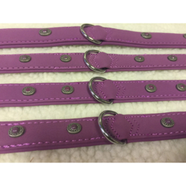Adori halsband art buffalo deco lavendel S