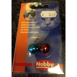 Nobby kattenbelletjes 2 st.