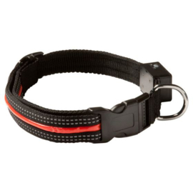 Adori veiligheidshalsband met LED oplaadbaar  M/L