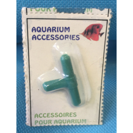 Aquarium accessories luchtslang T-stuk 4 mm