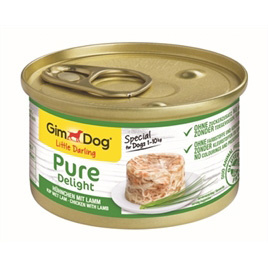 Gimdog Little Darling pure delight kip/lam 12x85gr