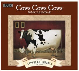 Cows Cows Cows 2024 Grote kalender