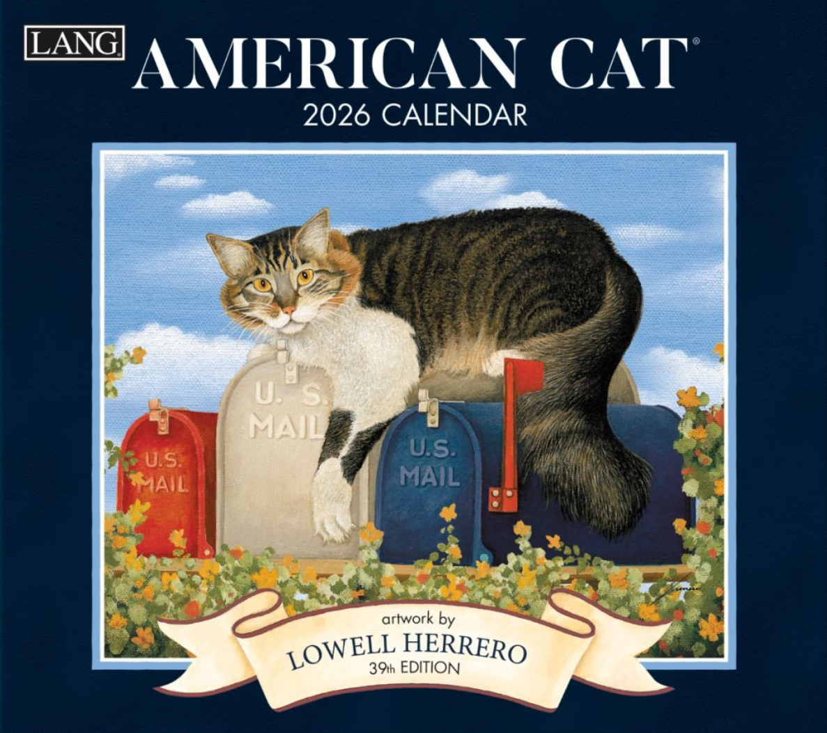 LANG Kalender 2026 - AMERICAN CAT