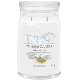 Yankee Candle Signature Large Jar Clean Cotton