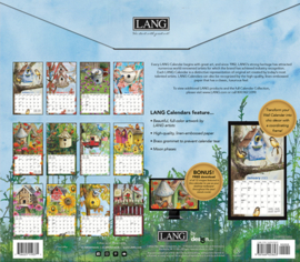 LANG kalender 2025 Birdhouses